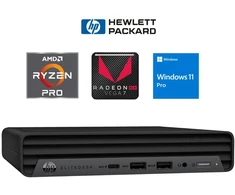 Hewlett Packard (HP) HP 805G8 Mini Ryzen 5 PRO 5650G 32GB 1TB SSD M.2 NVME WiFi WIN11Pro (RW87185) (Atnaujinta)