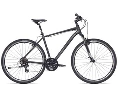 Kalnų dviratis Rock Machine Rokk 30 Matte Juodas (Rato dydis: 28 Rėmo dydis: M) (803.2025.28015) (Atnaujinta)