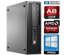 Stacionarus kompiuteris Hewlett Packard (HP) HP 705 G2 SFF AMD PRO A8-8650B R7 8GB 256SSD+300GB HDD WIN10Pro (ST93898) (Atnaujinta)