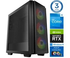 Stacionarus kompiuteris INTOP AQUA i5-13400F 16GB DDR5 2TB SSD M.2 NVME+4TB RTX5060 8GB WIN11 (RW75038WH) (Atnaujinta)