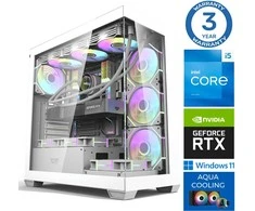 Stacionarus kompiuteris INTOP AQUA i5-14400F 32GB DDR5 1TB SSD M.2 NVME+4TB RTX5070Ti 16GB WIN11 (RW72392WH) (Atnaujinta)