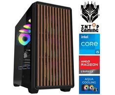 Stacionarus kompiuteris INTOP AQUA i5-14400F 64GB DDR5 1TB SSD M.2 NVME RX9060XT 16GB no-OS (RW92222NS) (Atnaujinta)