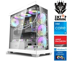 Stacionarus kompiuteris INTOP AQUA i5-14400F 32GB DDR5 1TB SSD M.2 NVME+2TB RX9060XT 16GB WIN11 (RW90865WH) (Atnaujinta)