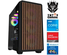 Stacionarus kompiuteris INTOP AQUA i5-14400F 16GB DDR5 1TB SSD M.2 NVME+2TB RX9060XT 16GB WIN11 (RW92253WH) (Atnaujinta)