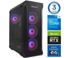 Stacionarus kompiuteris INTOP AQUA i5-14400F 16GB DDR5 500SSD M.2 NVME RTX5070 12GB no-OS (RW42398NS)