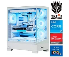 Stacionarus kompiuteris INTOP AQUA i5-14400F 64GB DDR5 1TB SSD M.2 NVME+2TB RX9060XT 16GB no-OS (RW91700NS) (Atnaujinta)