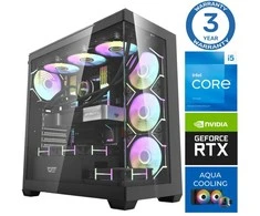 Stacionarus kompiuteris INTOP AQUA i5-14400F 16GB DDR5 1TB SSD M.2 NVME RTX5060Ti 16GB no-OS (RW44552NS)