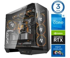Stacionarus kompiuteris INTOP AQUA i5-14400F 16GB DDR5 1TB SSD M.2 NVME RTX5070Ti 16GB no-OS (RW43907NS)