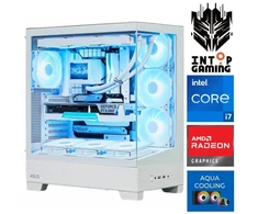 Stacionarus kompiuteris INTOP AQUA i7-14700F 64GB DDR5 1TB SSD M.2 NVME+2TB RX9060XT 16GB no-OS (RW91706NS) (Atnaujinta)