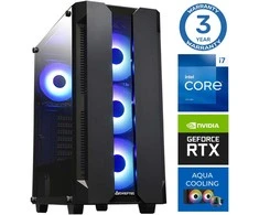 Stacionarus kompiuteris INTOP AQUA i7-14700F 64GB DDR5 1TB SSD M.2 NVME+4TB RTX5050 8GB no-OS (RW77542NS) (Atnaujinta)