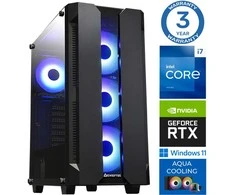 Stacionarus kompiuteris INTOP AQUA i7-14700F 64GB DDR5 1TB SSD M.2 NVME+4TB RTX5050 8GB WIN11 (RW77551WH) (Atnaujinta)