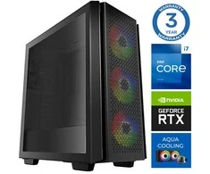 Stacionarus kompiuteris INTOP AQUA i7-14700F 32GB DDR5 500SSD M.2 NVME+4TB RTX3050 6GB no-OS (RW71971NS) (Atnaujinta)