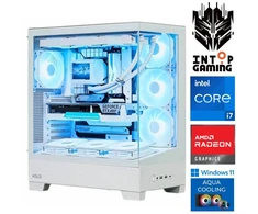 Stacionarus kompiuteris INTOP AQUA i7-14700F 32GB DDR5 1TB SSD M.2 NVME RX9060XT 16GB WIN11Pro (RW91768) (Atnaujinta)