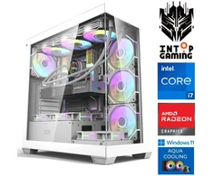 Stacionarus kompiuteris INTOP AQUA i7-14700F 32GB DDR5 1TB SSD M.2 NVME+2TB RX9060XT 16GB WIN11 (RW90871WH) (Atnaujinta)