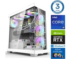 Stacionarus kompiuteris INTOP AQUA i9-14900KF 64GB DDR5 1TB SSD M.2 NVME RTX5080 16GB WIN11 (RW61928WH)