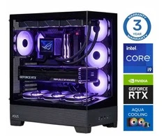 Stacionarus kompiuteris INTOP AQUA i9-14900KF 32GB DDR5 2TB SSD M.2 NVME RTX5070Ti 16GB no-OS (RW50080NS)