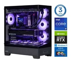 Stacionarus kompiuteris INTOP AQUA i9-14900KF 64GB DDR5 2TB SSD M.2 NVME RTX5070Ti 16GB WIN11 (RW50089WH)