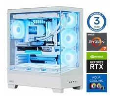 Stacionarus kompiuteris INTOP AQUA Ryzen 7 8700F 16GB DDR5 1TB SSD M.2 NVME RTX5070Ti 16GB no-OS (RW58720NS)