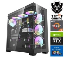 Stacionarus kompiuteris INTOP AQUA Ryzen 9 9900x 64GB DDR5 1TB SSD M.2 NVME RTX5080 16GB no-OS (RW65796NS)