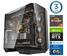 Stacionarus kompiuteris INTOP AQUA Ryzen 7 8700F 64GB DDR5 1TB SSD M.2 NVME RTX5070 12GB WIN11Pro (RW58452)