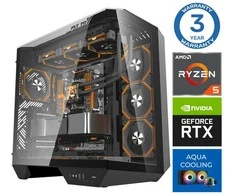 Stacionarus kompiuteris INTOP AQUA Ryzen 5 9600X 64GB DDR5 1TB SSD M.2 NVME RTX5070 12GB no-OS (RW44129NS)