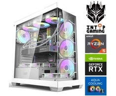 Stacionarus kompiuteris INTOP AQUA Ryzen 5 7500X3D 64GB DDR5 1TB SSD M.2 NVME+4TB RTX5080 16GB no-OS (RW80811NS) (Atnaujinta)