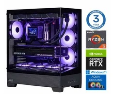 Stacionarus kompiuteris INTOP AQUA Ryzen 5 7600X 64GB DDR5 1TB SSD M.2 NVME RTX5060 8GB WIN11Pro (RW54854)