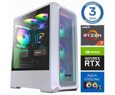 Stacionarus kompiuteris INTOP AQUA Ryzen 7 8700F 64GB DDR5 1TB SSD M.2 NVME+2TB RTX5050 8GB no-OS (RW61780)