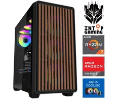 Stacionarus kompiuteris INTOP AQUA Ryzen 7 9700X 16GB DDR5 1TB SSD M.2 NVME+2TB RX9060XT 16GB no-OS (RW92331NS) (Atnaujinta)