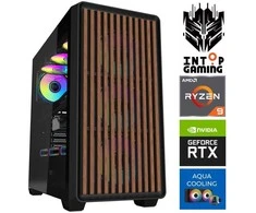 Stacionarus kompiuteris INTOP AQUA Ryzen 9 9900x 64GB DDR5 1TB SSD M.2 NVME+4TB RTX5070Ti 16GB no-OS (RW80105NS) (Atnaujinta)
