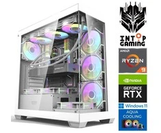 Stacionarus kompiuteris INTOP AQUA Ryzen 9 9900x 32GB DDR5 1TB SSD M.2 NVME RTX5080 16GB WIN11 (RW65803WH)