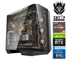 Stacionarus kompiuteris INTOP AQUA Ryzen 9 9900x 32GB DDR5 1TB SSD M.2 NVME RTX5080 16GB WIN11 (RW65815WH)
