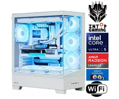 Stacionarus kompiuteris INTOP AQUA Ultra 5 245KF 16GB DDR5 1TB SSD M.2 NVME+2TB RX9060XT 16GB WiFi no-OS (RW92820NS) (Atnaujinta)