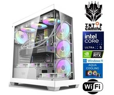 Stacionarus kompiuteris INTOP AQUA Ultra 5 245KF 16GB DDR5 1TB SSD M.2 NVME RTX5050 8GB WiFi WIN11 (RW71403WH) (Atnaujinta)