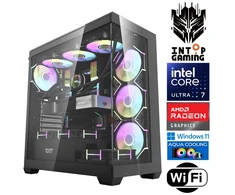 Stacionarus kompiuteris INTOP AQUA Ultra 7 265KF 16GB DDR5 1TB SSD M.2 NVME+2TB RX9060XT 16GB WiFi WIN11 (RW92523WH) (Atnaujinta)