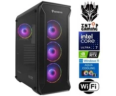 Stacionarus kompiuteris INTOP AQUA Ultra 7 270K Plus 32GB DDR5 1TB SSD M.2 NVME+4TB RTX5070 12GB WiFi WIN11 (RW85501WH) (Atnaujinta)