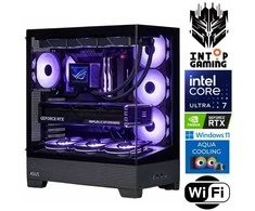 Stacionarus kompiuteris INTOP AQUA Ultra 7 265KF 16GB DDR5 1TB SSD M.2 NVME RTX5060 8GB WiFi WIN11 (RW69255WH) (Atnaujinta)