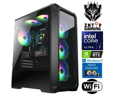 Stacionarus kompiuteris INTOP AQUA Ultra 7 270K Plus 32GB DDR5 2TB SSD M.2 NVME RTX5060Ti 8GB WiFi WIN11 (RW85061WH) (Atnaujinta)