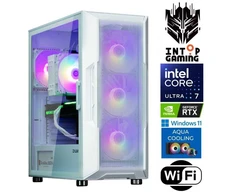 Stacionarus kompiuteris INTOP AQUA Ultra 7 265KF 16GB DDR5 2TB SSD M.2 NVME+4TB RTX5050 8GB WiFi WIN11 (RW81969WH) (Atnaujinta)