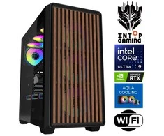 Stacionarus kompiuteris INTOP AQUA Ultra 9 285K 64GB DDR5 2TB SSD M.2 NVME+4TB RTX5070 12GB WiFi no-OS (RW81519NS) (Atnaujinta)