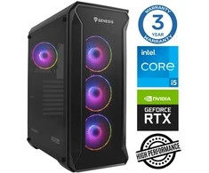Stacionarus kompiuteris INTOP i5-12400F 16GB 500SSD M.2 NVME RTX5060Ti 16GB no-OS (RW44199NS)