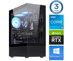 Stacionarus kompiuteris INTOP i5-13400F 32GB 1TB SSD M.2 NVME+4TB RTX5070 12GB WIN11 (RW73459WH) (Atnaujinta)