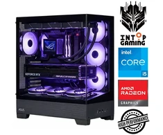 Stacionarus kompiuteris INTOP i5-14400F 16GB DDR5 1TB SSD M.2 NVME+2TB RX9060XT 16GB no-OS (RW91560NS) (Atnaujinta)