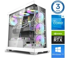 Stacionarus kompiuteris INTOP i5-14400F 16GB DDR5 1TB SSD M.2 NVME+4TB RTX5050 8GB WIN11 (RW77724WH) (Atnaujinta)