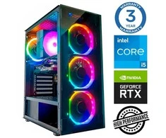 Stacionarus kompiuteris INTOP i5-14400F 16GB DDR5 250SSD M.2 NVME RTX3050 6GB no-OS (RW47920NS)