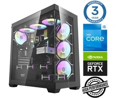 Stacionarus kompiuteris INTOP i5-14400F 32GB DDR5 1TB SSD M.2 NVME RTX5070Ti 16GB no-OS (RW41737NS)