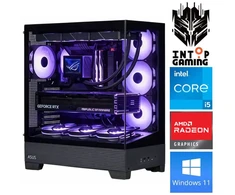 Stacionarus kompiuteris INTOP i5-14400F 16GB DDR5 1TB SSD M.2 NVME+2TB RX9060XT 16GB WIN11 (RW91590WH) (Atnaujinta)