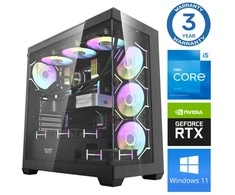 Stacionarus kompiuteris INTOP i5-14400F 32GB DDR5 1TB SSD M.2 NVME+2TB RTX5070Ti 16GB WIN11 (RW41770WH)
