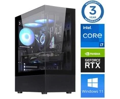 Stacionarus kompiuteris INTOP i7-12700F 32GB 500SSD M.2 NVME+4TB RTX5070 12GB WIN11Pro (RW73542) (Atnaujinta)