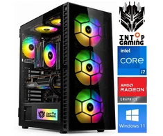 Stacionarus kompiuteris INTOP i7-12700F 32GB 1TB SSD M.2 NVME RX9060XT 16GB WIN11Pro (RW93243) (Atnaujinta)